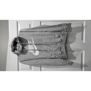 Cozy Nike S Grey Hoodie - Your New Favorite Sweatshirt